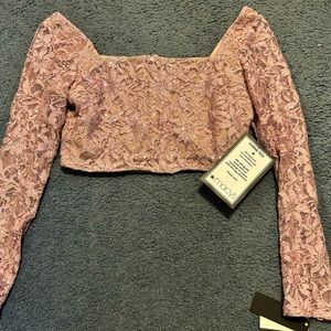 Juniors Sequence Party Top Size 11